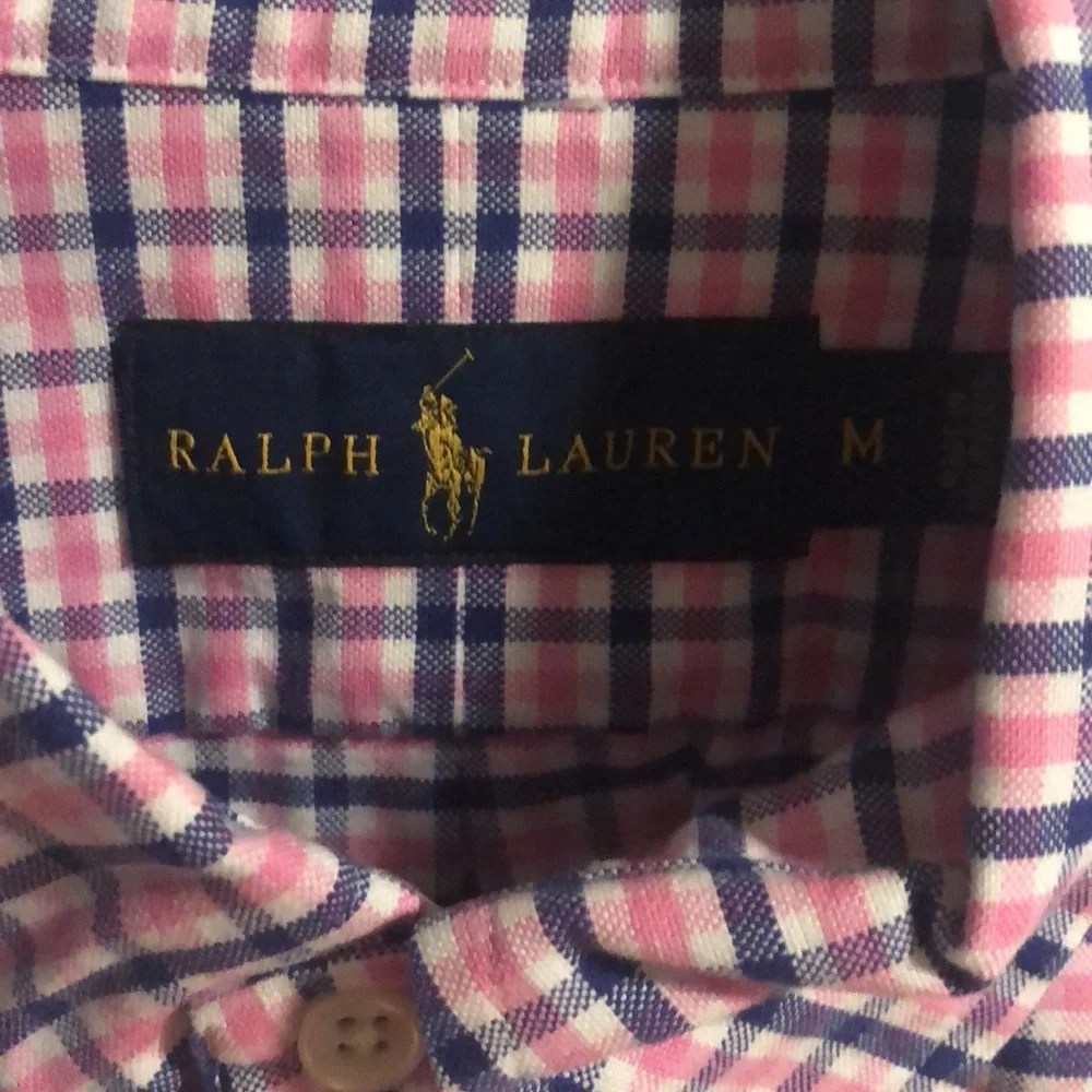Men’s polo Ralph Lauren long sleeve button down shirt - Picture 2 of 3